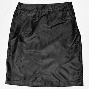Club Monaco Black Nylon Skirt